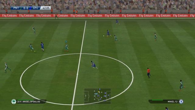 Panathinaikos FC vs Chelsea FC, Apostolos Nikolaidis Stadium, PES 2016, PRO EVOLUTION SOCCER 2016 смотреть онлайн