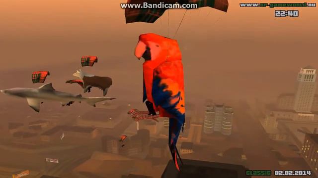 Попугай, акула и корова на парашюте смотреть онлайн