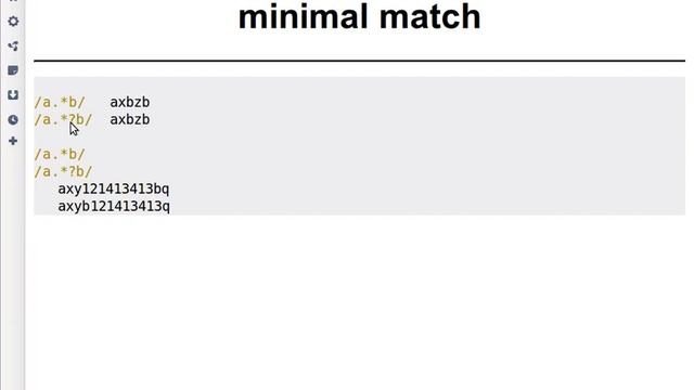 Beginner Perl Maven tutorial: 10.9 - Minimal matching regex quantifiers смотреть онлайн