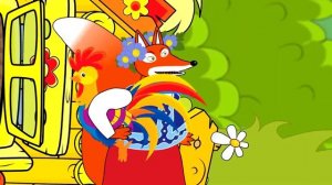 Кот петух и лиса.