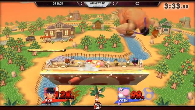 VS Weekly 1/7/16 - Winners R3 - DJ Jack (Ryu) vs. OZ (Yoshi) - Smash 4 смотреть онлайн