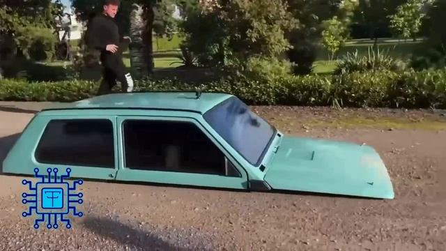 Самый заниженный в мире автомобиль!