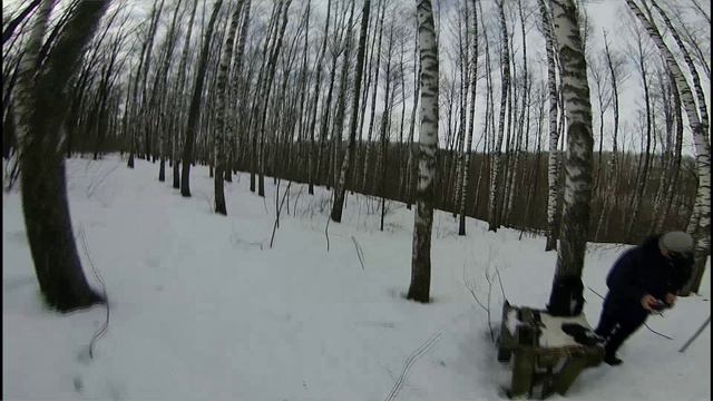 Mark3 первый полет в зимнем лесу смотреть онлайн