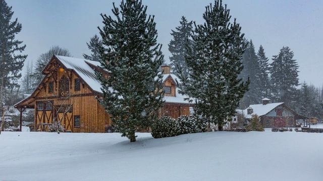 A Supremely Designed Barn Home That Makes You Feel Like Living Inside a Chalet смотреть онлайн