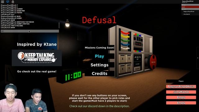 Roblox: DEFUSAL!! ROBLOX HORROR GAME... смотреть онлайн