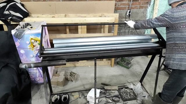 Изготовление трубы. Как сделать фальц на гибочном станке. Что такое фальц? Как рассчитать.