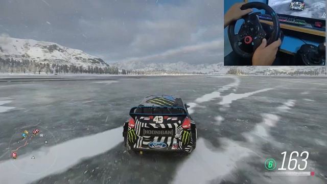 Forza horizon 4 Logitech G29/shifter Ford Focus RS RX Hoonigan drift смотреть онлайн