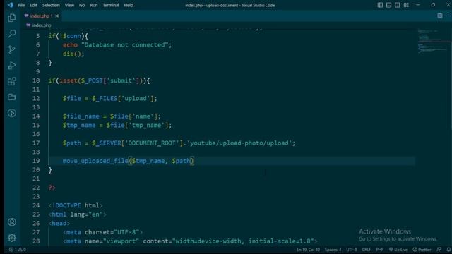PHP File Upload | How to upload a file in PHP | E-CODEC смотреть онлайн