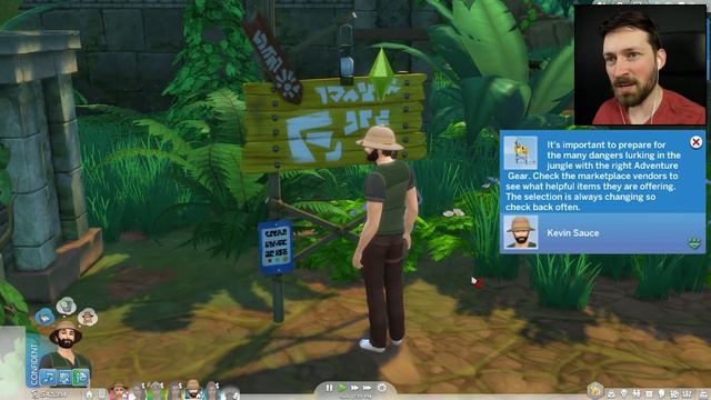 THE JUNGLES OF SELVADORADA - Sims 4 Jungle Adventure -The Sims 4 Funny Highlights #124 смотреть онлайн