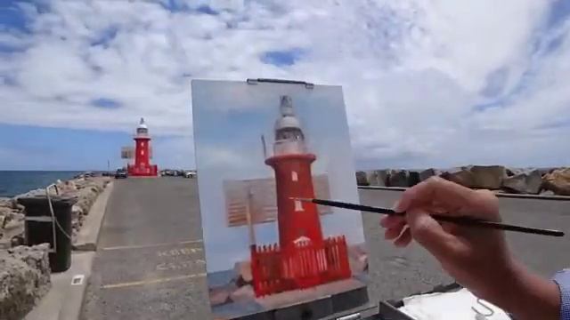 North Mole Lighthouse - Travel Sketch (PERTH) смотреть онлайн