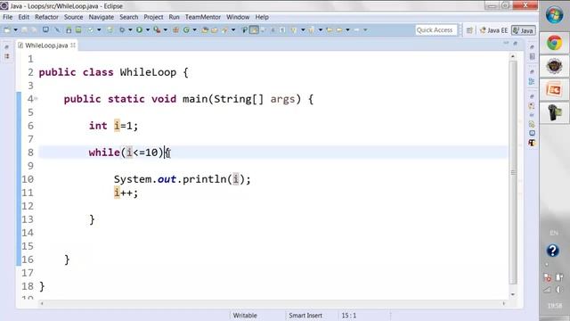 Core Java Tutorials - While Loop смотреть онлайн