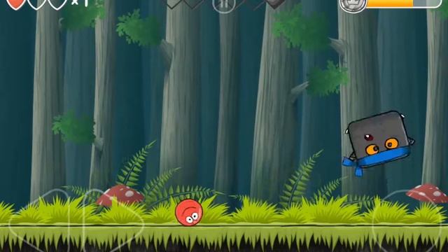 Мультик Игра Red Ball 4. Учимся проходить 30-й уровень. БОСС №2 смотреть онлайн