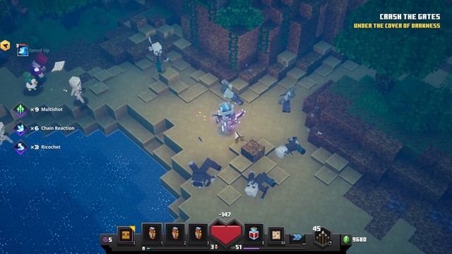 Totem of Shielding Artifact Minecraft Dungeons смотреть онлайн