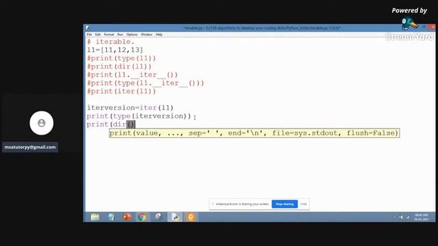 ITERATOR | ITERABLE | PYTHON | смотреть онлайн