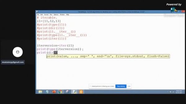 ITERATOR | ITERABLE | PYTHON |