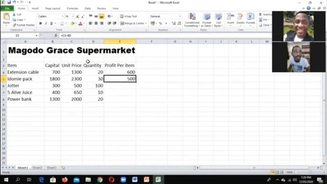 Introduction to spreadsheet (Microsoft Excel) Grade 6 смотреть онлайн