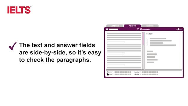 Handy tips to help with your Reading test on a computer! - Explaining IELTS on computer смотреть онлайн