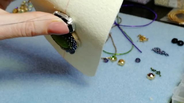 Мастер класс. Брошь ЖУК. Часть 2. смотреть онлайн