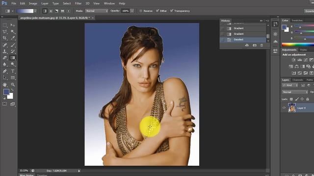 How to Remove a Background, Then Add Another - Photoshop CS6 : Quick Tutorial смотреть онлайн