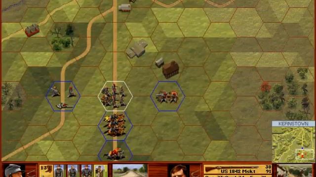 Civil War Generals 2 - Glitched Out Tutorial Test смотреть онлайн