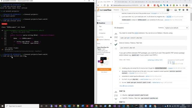 Class 'DOMDocument' not found (Fix for Php Server Error in Linux/Ubuntu/Debian) смотреть онлайн