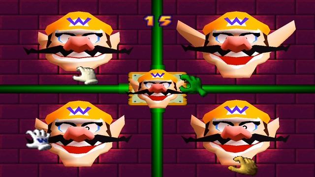 Mario Party 2 Mini Games - Face Lift | Wario смотреть онлайн