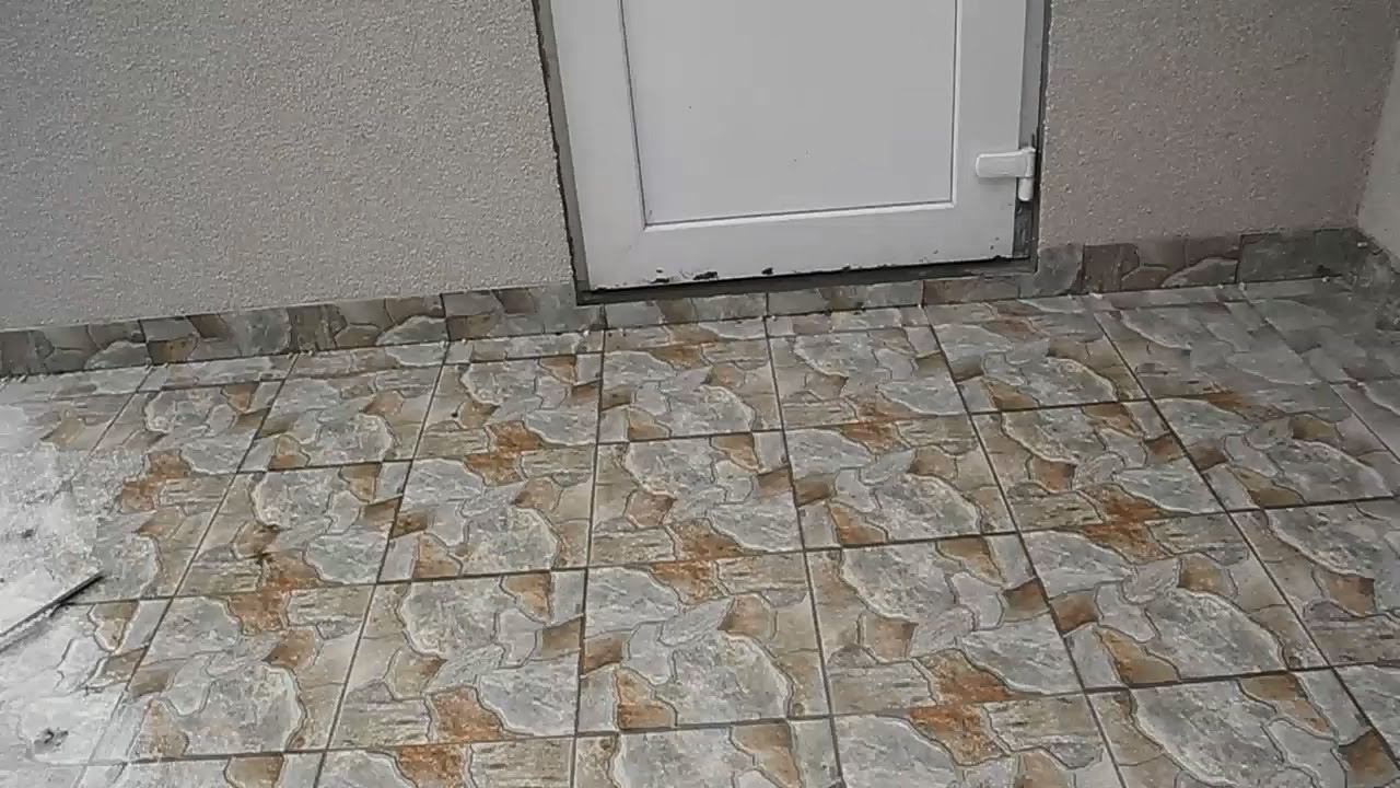 Сами облицовываем свое крыльцо плиткой ч.10 (результат) смотреть онлайн