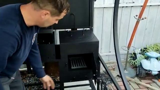 Мангальный комплекс "Комфортный" 2000х1300х2300мм. смотреть онлайн