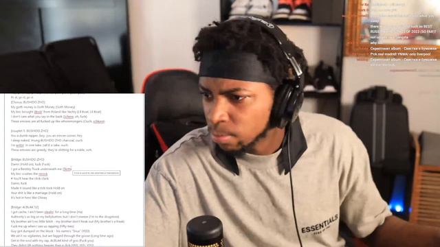 KennethOnline Reacts to BUSHIDO ZHO, ALBLAK 52 – Goth Money | Реакция и разбор смотреть онлайн