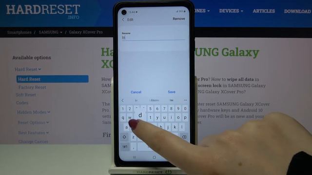 How to Add Fingerprint to SAMSUNG Galaxy XCover Pro – Fingerprint Lock Screen смотреть онлайн