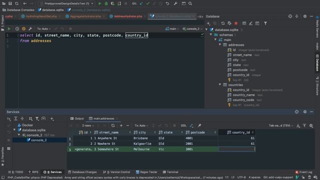Write SQL Queries in PhpStorm смотреть онлайн