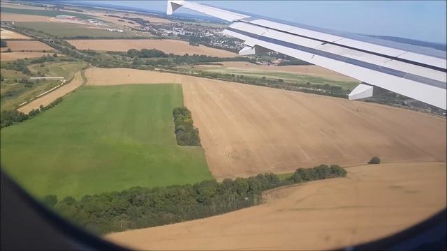 Atterrissage aéroport PARIS ROISSY CDG airport Landing - Vol Airbus A321 Finnair смотреть онлайн