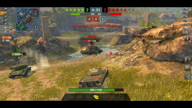 WORLD OF TANKS BLITZ: ACED the EN Tier VII Medium P. 43 ter!!! смотреть онлайн