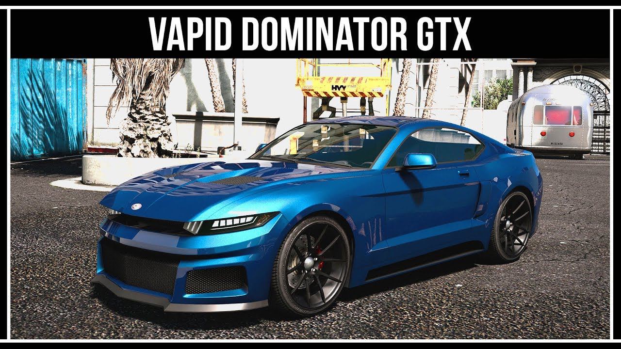 GTA Online: Полный обзор нового Vapid Dominator GTX смотреть онлайн