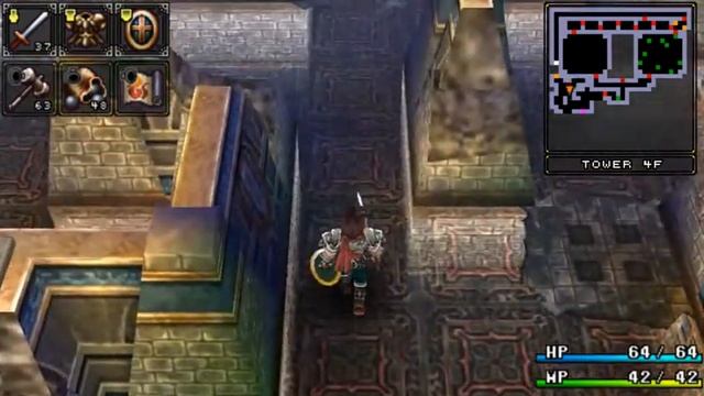 Brandish: The Dark Revenant (PSP) Tower 4F Walkthrough смотреть онлайн
