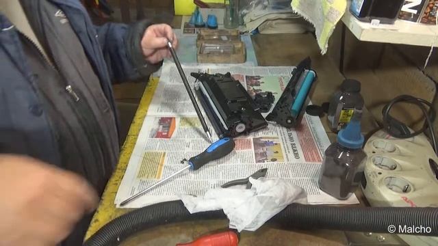 Заправка картриджа HP 26A Black CF226A смотреть онлайн