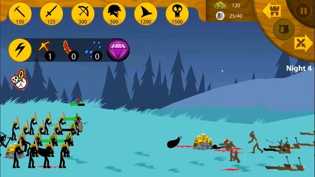ЗОМБИ СТИКМЕНЫ НАПАДАЮТ - Игра Stick War Legacy Zombie Mode. Андроид игры для мальчиков. смотреть онлайн