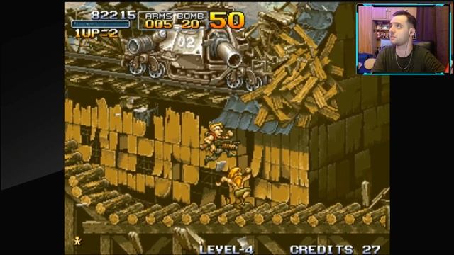 Metal Slug #2 - MUITAS EXPLOSÕES! - Jogando até Zerar! смотреть онлайн