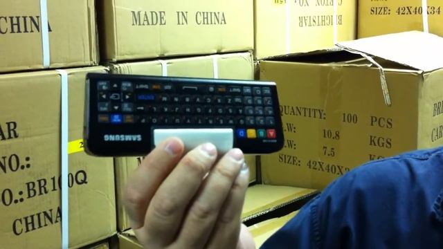 Samsung QWERTY Remote Control for Samsung Smart TVs смотреть онлайн