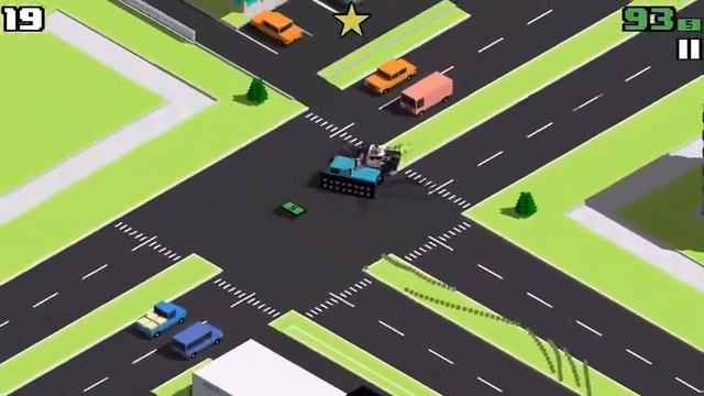 Smashy Road Wanted: Tank Gameplay смотреть онлайн