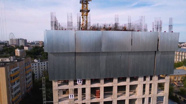 Ветрозащита на ЖК "Senator" Москва смотреть онлайн