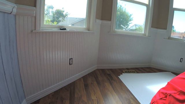 How To Wrap A Kitchen Wainscoting Using Photo Tex Fabric Material