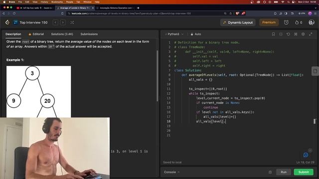 ?Solving All LeetCode Problems with PYTHON ? - 637 Average of Levels in Binary Tree смотреть онлайн
