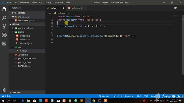 Learn React Part 2 تعلم رياكت смотреть онлайн