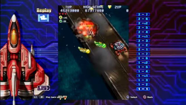 Raiden IV Overkill walkthrough (Overkill mode) (Playstation 3) смотреть онлайн
