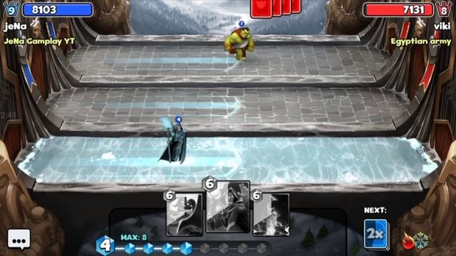 Castle Crush - Only Using Training Castle Card's!! - Castle crush Gameplay смотреть онлайн