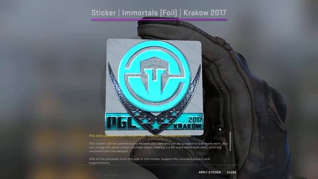 Opening Krakow 2017 Challengers Sticker Capsule смотреть онлайн