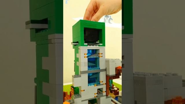 Lego Minecraft? 21155 The Creeper Mine? Шахта Крипера? смотреть онлайн
