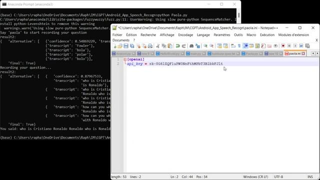 Apprenez à programmer un assistant vocal comme Siri, Alexa ou Ok Google avec ChatGPT et Python ! смотреть онлайн