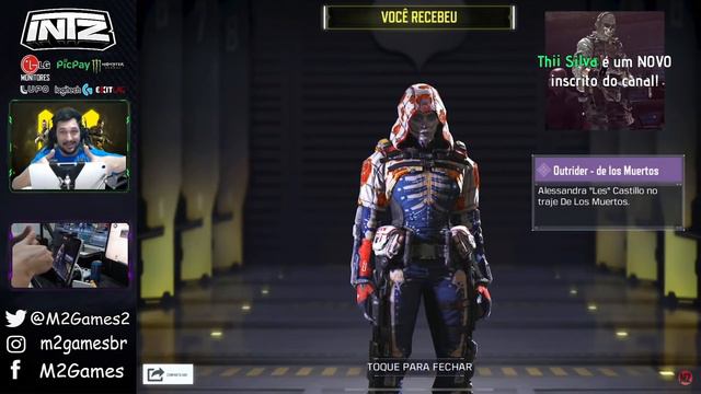 SORTEIO OUTRIDER DE LOS MUERTOS (HALLOWEEN) CALL OF DUTY MOBILE смотреть онлайн